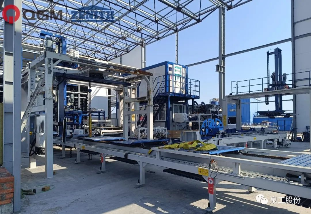 泉工股份ZN900CG生產線即將投產 助力俄羅斯基建建設