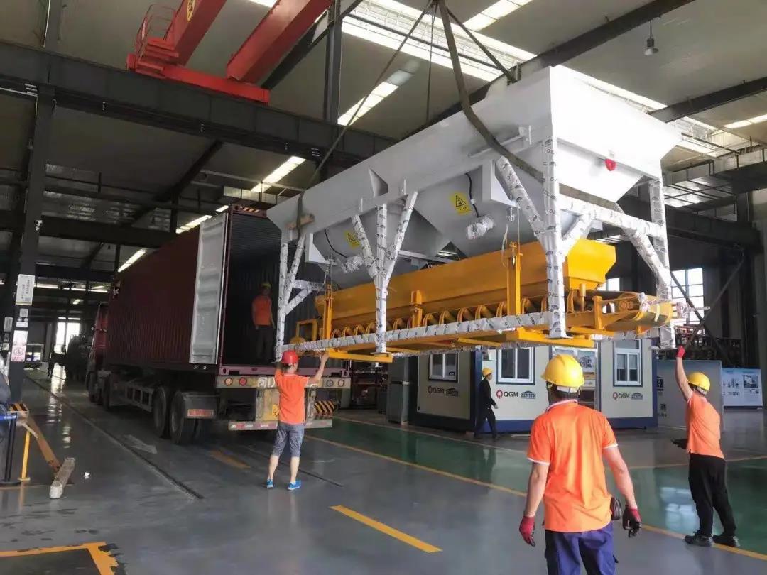 項(xiàng)目發(fā)貨|泉工QT6全自動砌塊成型機(jī)生產(chǎn)線發(fā)貨南蘇丹，助力市政建設(shè)！